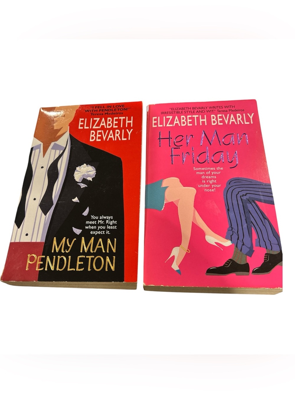Elizabeth Bevarly Paperback Romance Duo -